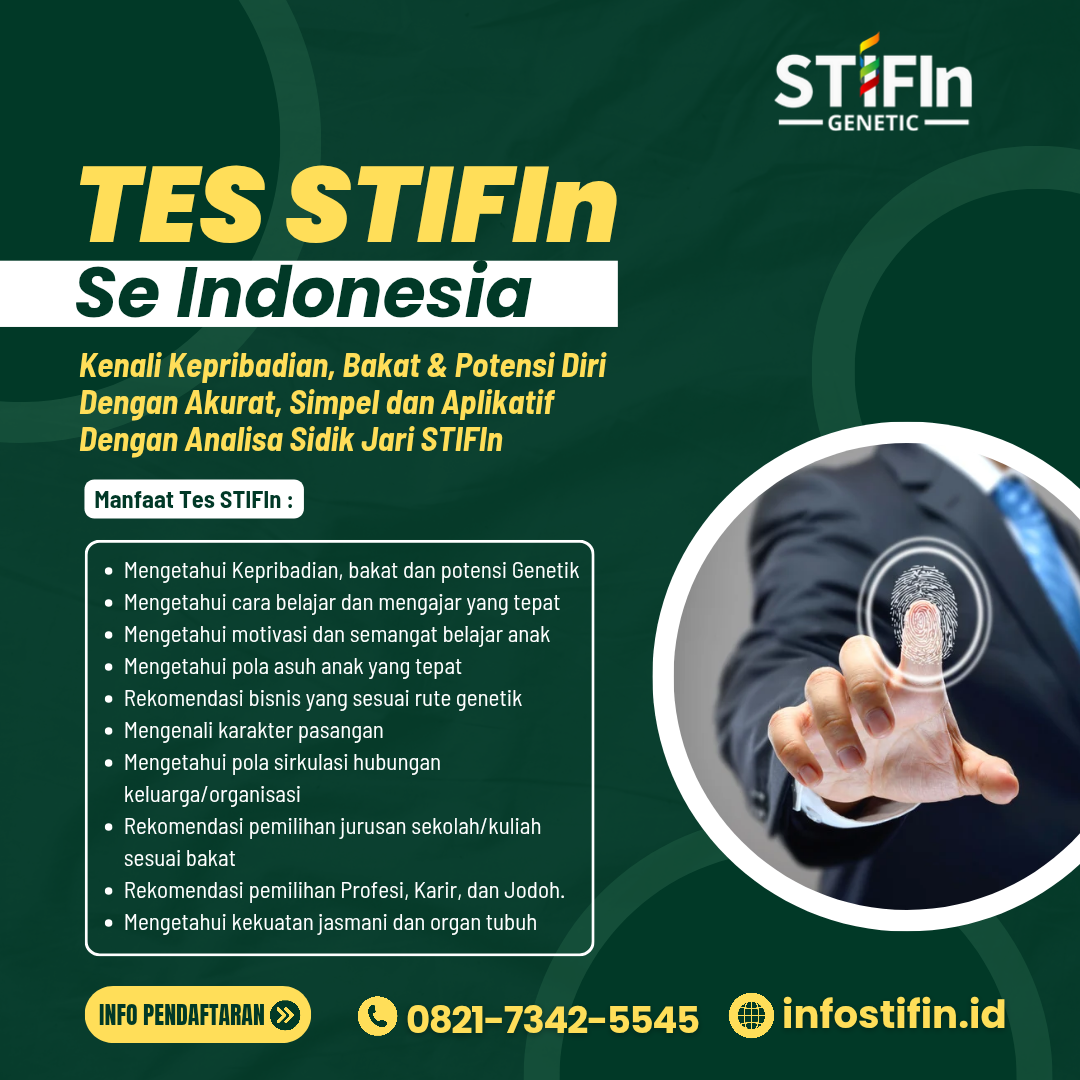 tes STIFIn se Indonesia : Wa 082173425545