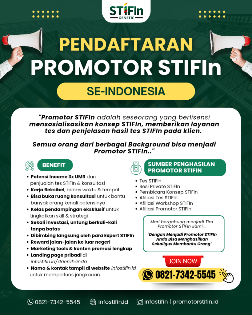 Pelatihan Promotor STIFIn