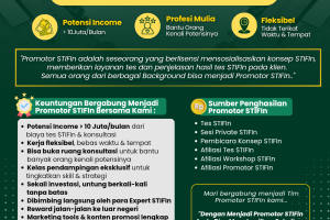 Pendaftaran Promotor STIFIn Tasikmalaya | Wa 082173425545